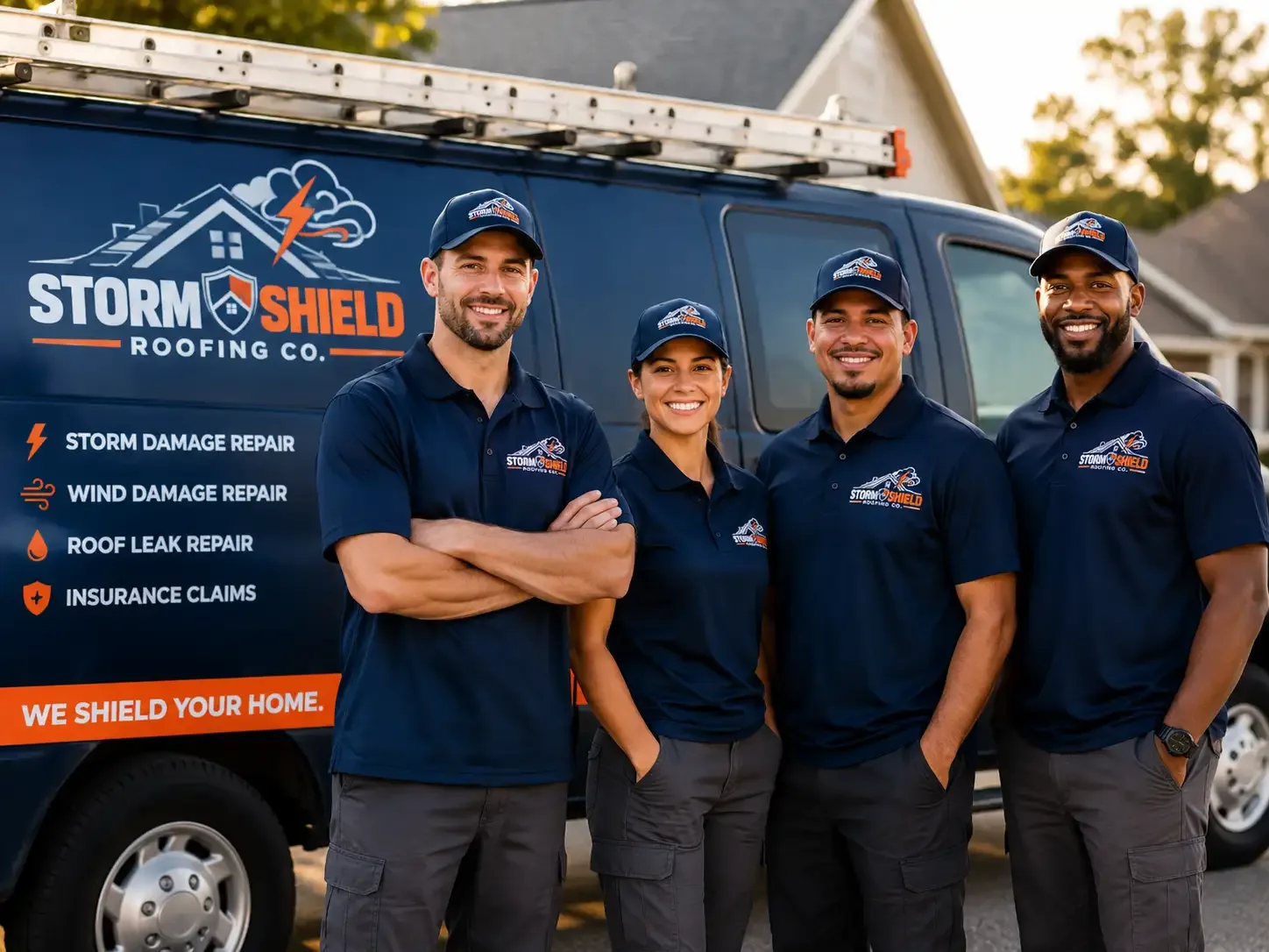Storm Damage Roof Repair company in Hanston, KS