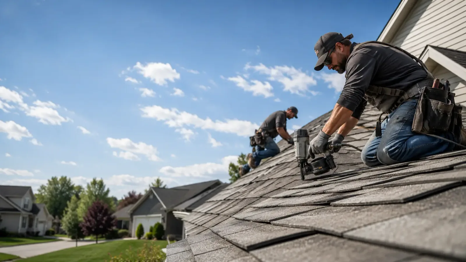 Storm Damage Roof Repair in Hanston, KS near me